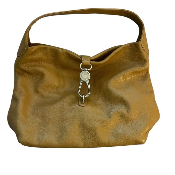 DOONEY & BOURKE Toffee Samba Logo Lock Sac with Keyring - Picture 1 of 12